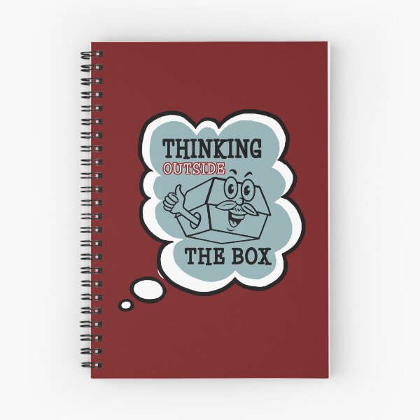 Item preview, Thinking outside the Box / Bordeaux red designed and sold by Colette van der Wal.