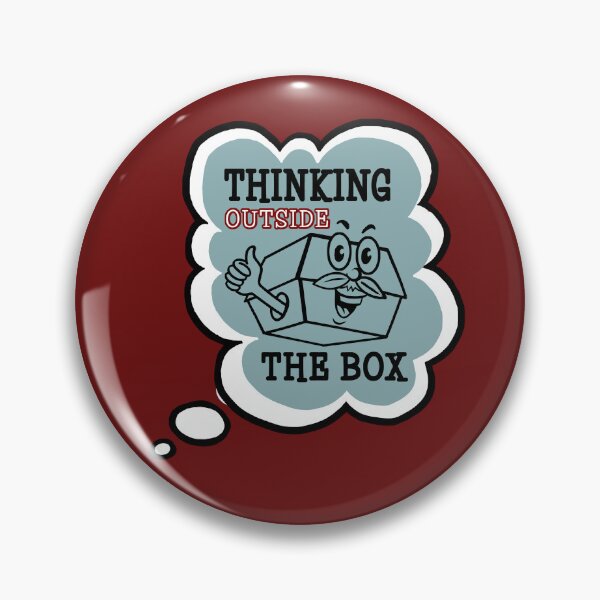 Item preview, Thinking outside the Box / Bordeaux red designed and sold by Colette van der Wal.