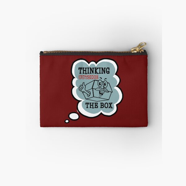 Item preview, Thinking outside the Box / Bordeaux red designed and sold by Colette van der Wal.