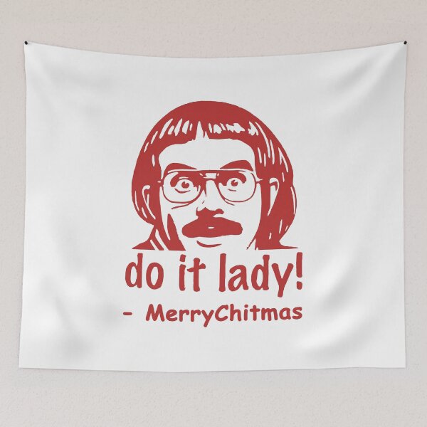 Item preview, Do It Lady Merry Chitmas Tiktok Funny Meme designed and sold by VincentGoodLove.