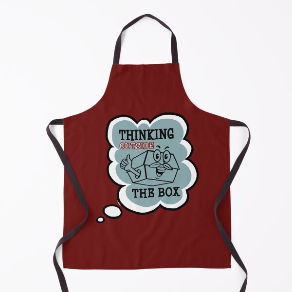 Item preview, Thinking outside the Box / Bordeaux red designed and sold by Colette van der Wal.