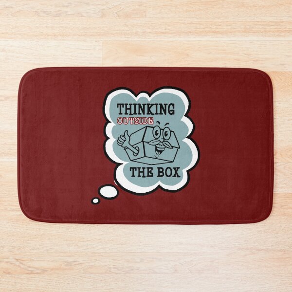 Item preview, Thinking outside the Box / Bordeaux red designed and sold by Colette van der Wal.
