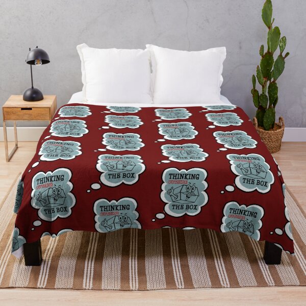 Item preview, Thinking outside the Box / Bordeaux red designed and sold by Colette van der Wal.