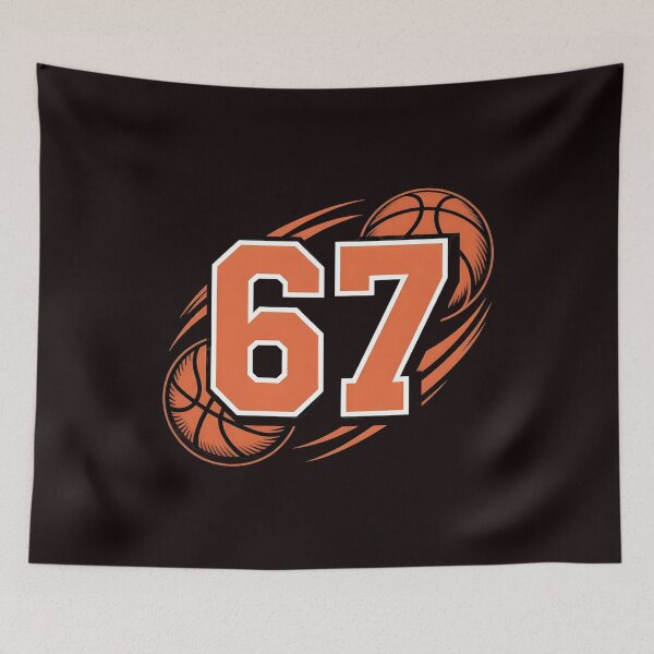 Item preview, 67 Basketball Six Seven – Meme Basketball Player Gift designed and sold by Redgiant87x.