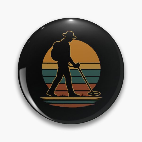 Item preview, Metal Detectorist Treasure Hunter Sunset Adventure designed and sold by LuminOrb.