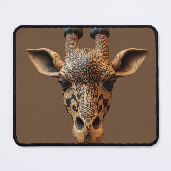 Item preview, Mystical Tribal Giraffe – Visionary Identity & Cultural Depth designed and sold by SavannaStrikes.