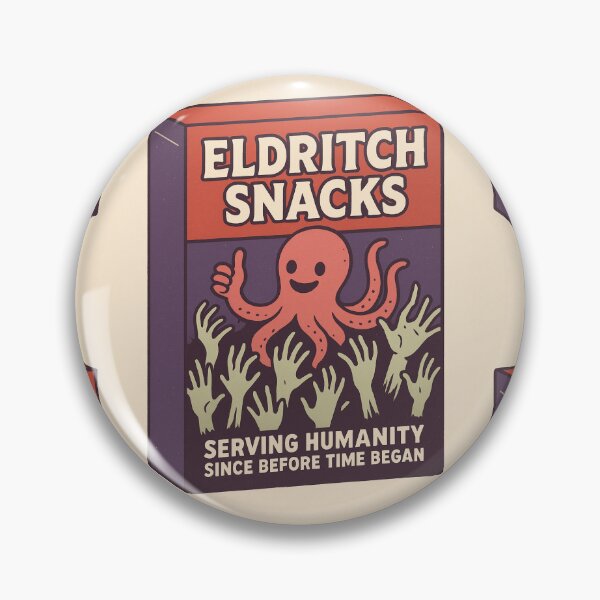 Item preview, Eldritch Snacks – Cosmic Horror Cereal Box Parody | Lovecraft Dark Humor designed and sold by tracerammo1.