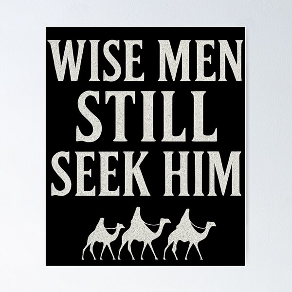 Item preview, Wise Men Still Seek Him Christmas Pastor Bible Three Kings designed and sold by NightWisdom.
