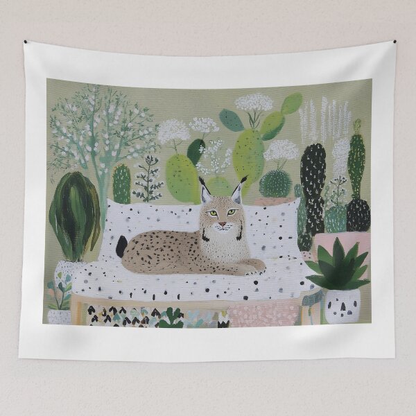 Item preview, LYNX IN BED designed and sold by lautir.