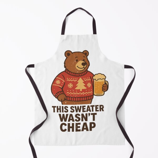 Item preview, This Sweater Wasn’t Cheap, funny Christmas designed and sold by CloudyPress.
