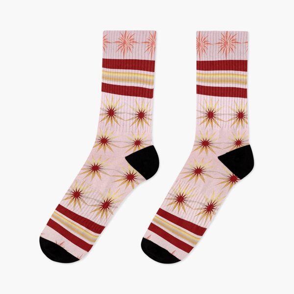 Item preview, Retro Holiday Pink & Red Geometric Design designed and sold by HopeAndHustle.