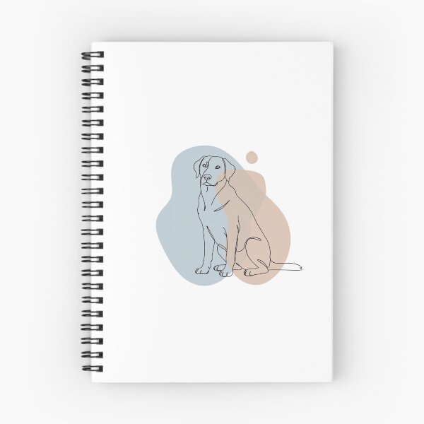 Item preview, Cute Minimalist Elegant Abstract Labrador Dog Line Art designed and sold by TheCalmEdit.