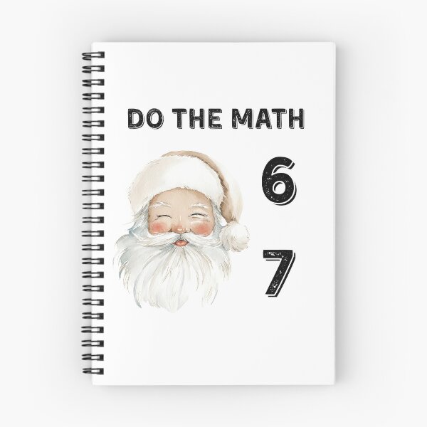 Item preview, Do the Math 67 – Funny Santa Christmas Meme designed and sold by EVESTUDIOART.