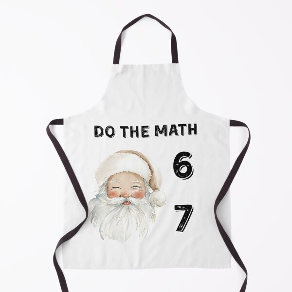 Item preview, Do the Math 67 – Funny Santa Christmas Meme designed and sold by EVESTUDIOART.