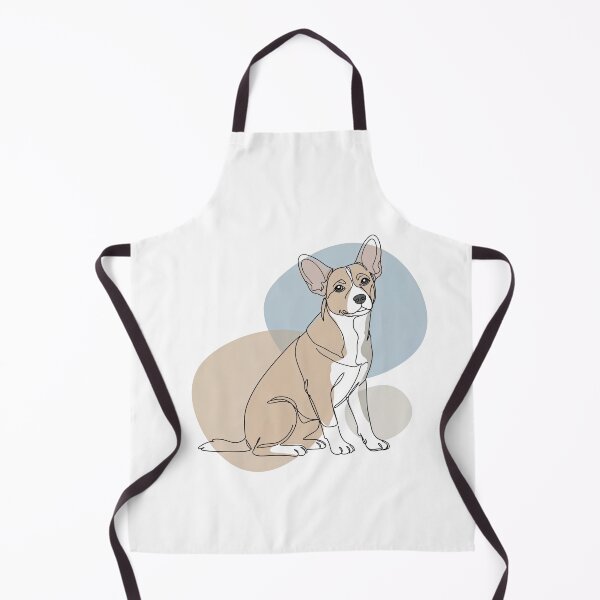 Item preview, Corgi-Inspired Minimalist Dog Art designed and sold by TheCalmEdit.