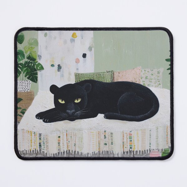 Item preview, BLACK PANTHER IN BED designed and sold by lautir.