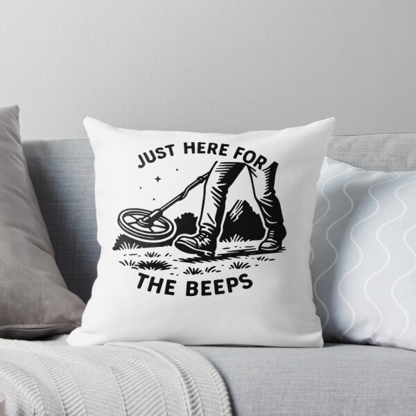 Item preview, Just Here For The Beeps Metal Detecting Adventure designed and sold by LuminOrb.
