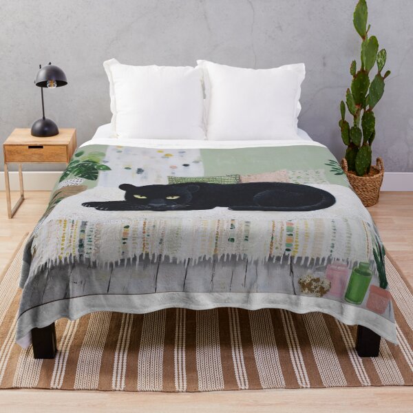 Item preview, BLACK PANTHER IN BED designed and sold by lautir.