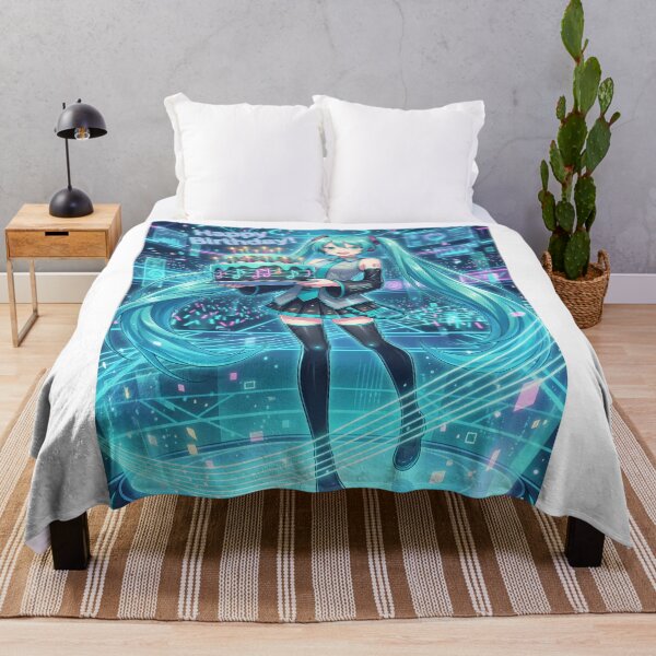 Artikelvorschau, Miku wünscht dir alles Gute zum Geburtstag entworfen und verkauft von DeviantMerch.