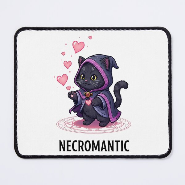 Item preview, Cute Magical Valentine Cat Necromancer designed and sold by FelixnRobinus.