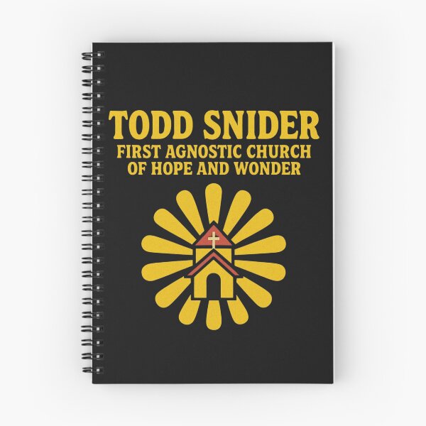 Item preview, TODD SNIDER FIRST AGNOSTIC CHURCH OF HOPE AND WONDERS T-SHIRT designed and sold by Estte-creative.