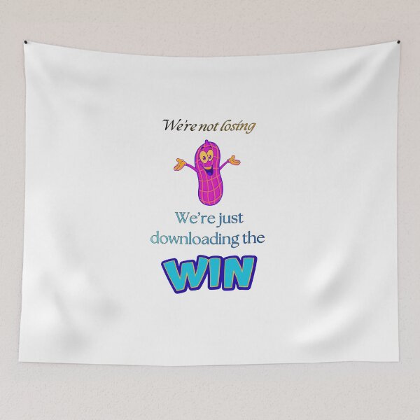 Item preview, Downloading the Win – Funny cool Gamer Quote designed and sold by SloganSauce.