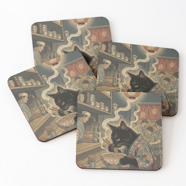 Item preview, ramen cat designed and sold by Creativnani.