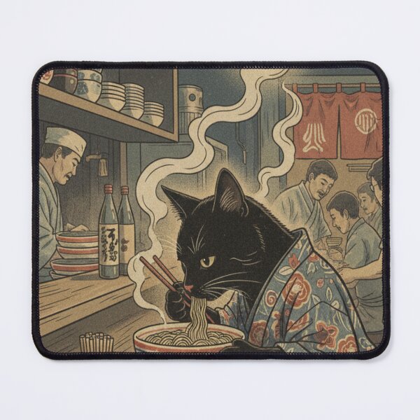 Item preview, ramen cat designed and sold by Creativnani.