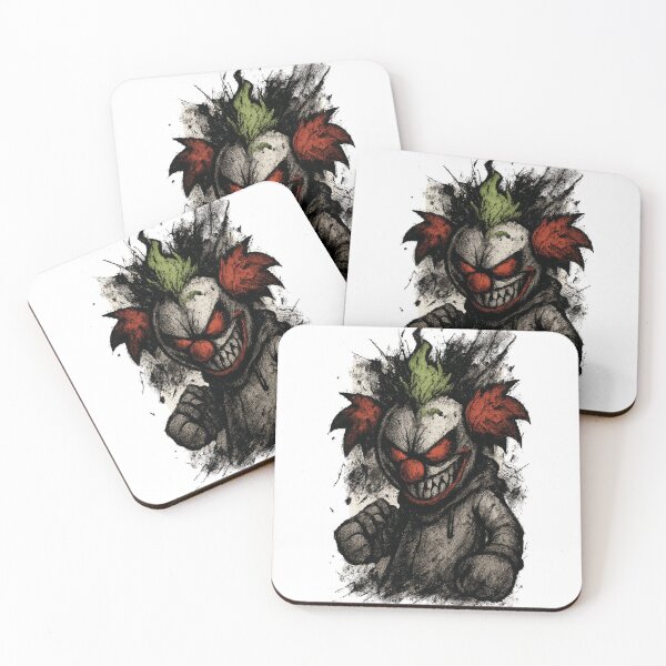Item preview, Vintage Distressed Tricky the Clown Madness Combat T-Shirt Sticker Art designed and sold by GeniePixel.