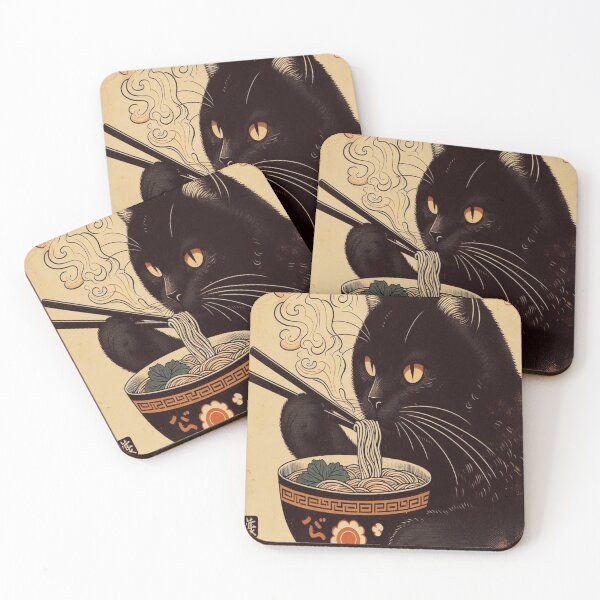 Item preview, ramen cat designed and sold by Creativnani.