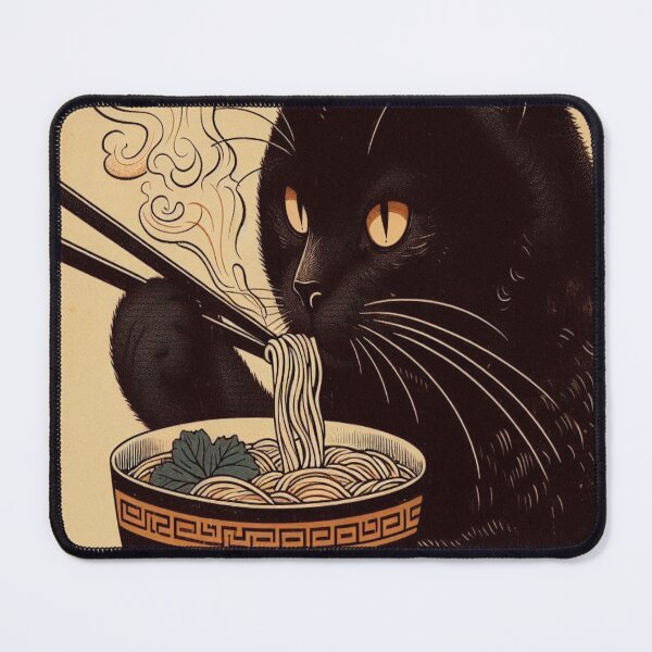 Item preview, ramen cat designed and sold by Creativnani.