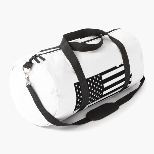 Item preview, Nebraska USA Flag Silhouette – Stars and Stripes State Outline designed and sold by Paper Drip.