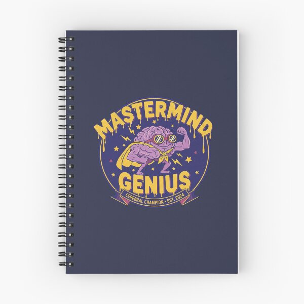 Item preview, Mastermind Genius - Brain Superhero Cerebral Champion designed and sold by AwesomeBeyondLimits.
