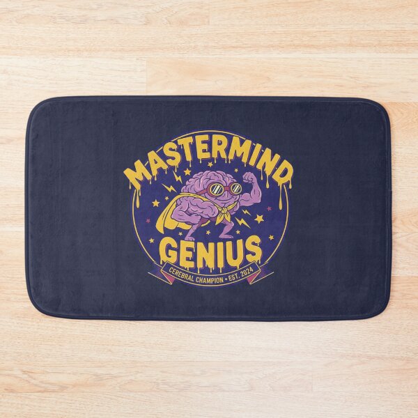 Item preview, Mastermind Genius - Brain Superhero Cerebral Champion designed and sold by AwesomeBeyondLimits.