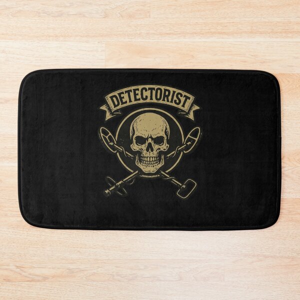 Item preview, Detectorist Skull Metal Detecting Treasure Hunter designed and sold by LuminOrb.