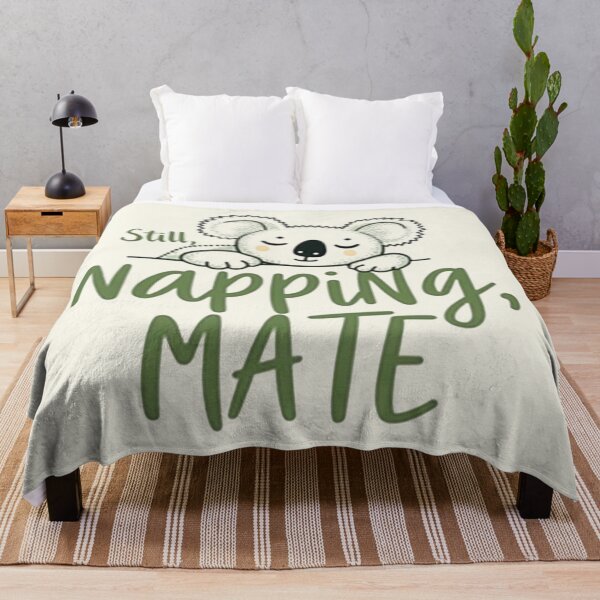Item preview, Still Napping Mate – Cute Aussie Koala Design designed and sold by TroyTheTerrific.