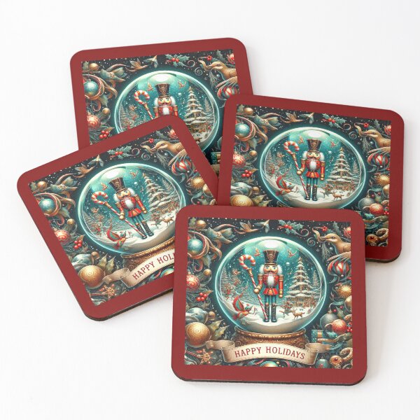 Item preview, The Nutcracker's Holiday Snow Globe | Vintage Christmas Fantasy designed and sold by daweave77.