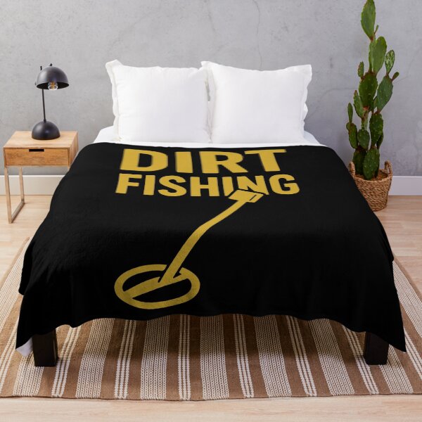 Item preview, Dirt Fishing Metal Detecting Treasure Hunter Fun designed and sold by LuminOrb.