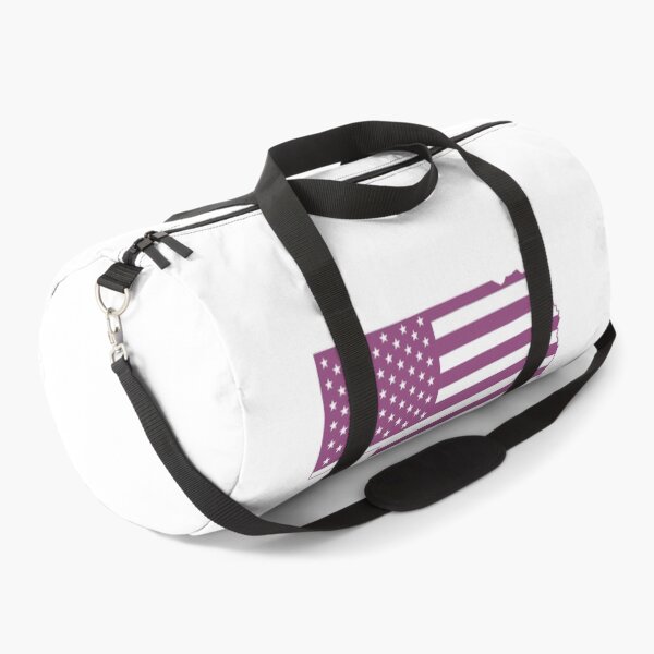 Item preview, Nebraska USA Flag Silhouette – Stars and Stripes State Outline designed and sold by Paper Drip.