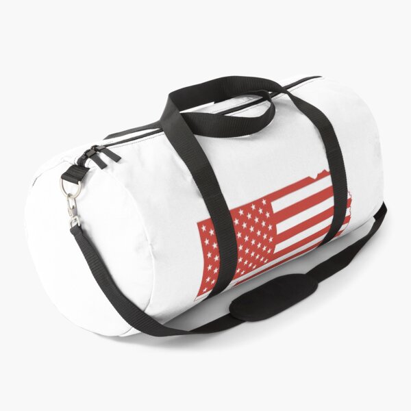 Item preview, Nebraska USA Flag Silhouette – Stars and Stripes State Outline designed and sold by Paper Drip.