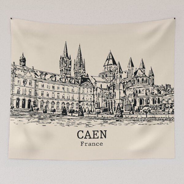 Item preview, Caen - France designed and sold by Lakeric Cityscapes.