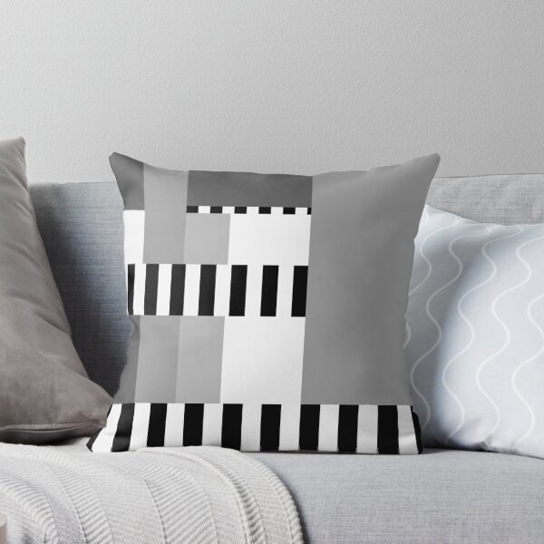 Item preview,  Monochrome Geometric Abstract in Shades of Gray designed and sold by InFrameVision.