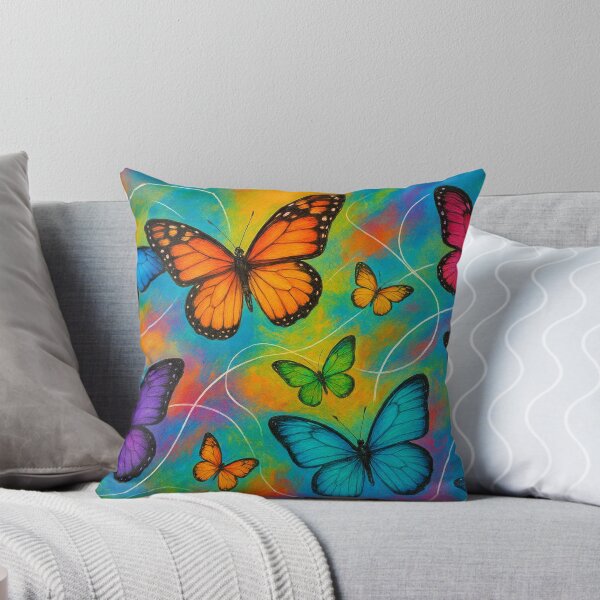 Item preview, Butterfly flight in a riot of color designed and sold by Sigtrix.