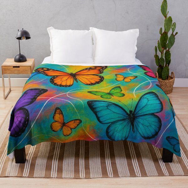 Item preview, Butterfly flight in a riot of color designed and sold by Sigtrix.