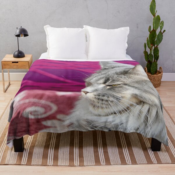 Item preview, Maine Coon close-up – “Leave me alone” look / Swiss Artwork Photography designed and sold by Raphael Wolf.