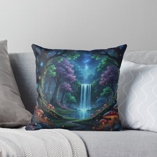 Item preview, Enchanted Forest Art: Magical Fantasy Landscape Design designed and sold by Magounette.