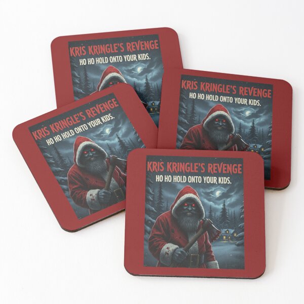 Item preview, Kris Kringle’s Revenge – Dark Humor Christmas Santa Design designed and sold by PunStitch.
