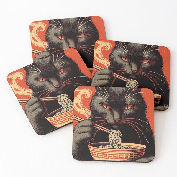 Item preview, ramen cat designed and sold by Creativnani.