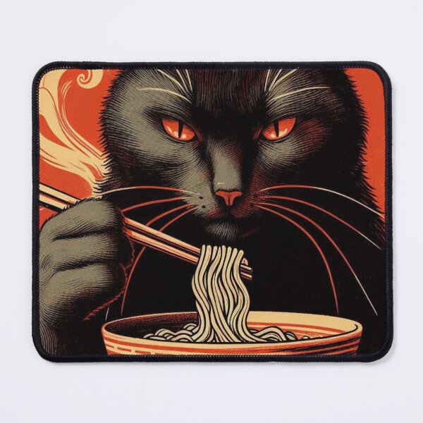 Item preview, ramen cat designed and sold by Creativnani.