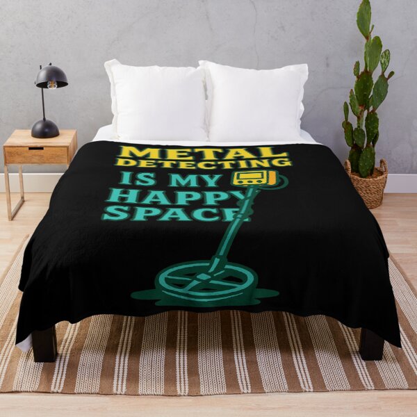Item preview, Metal Detecting Is My Happy Space Enthusiast Vibe designed and sold by LuminOrb.